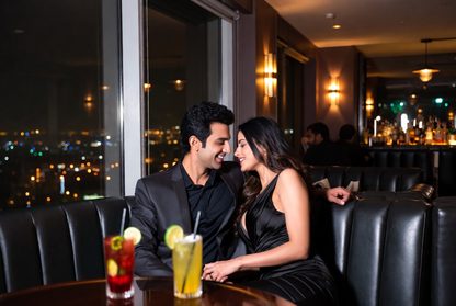 Beach party with escorts at Mumbai seafront